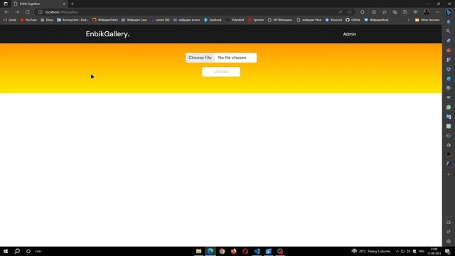 Image Gallery Demo in React, Express And Firebase , #EnbikGallery, смотреть онлайн