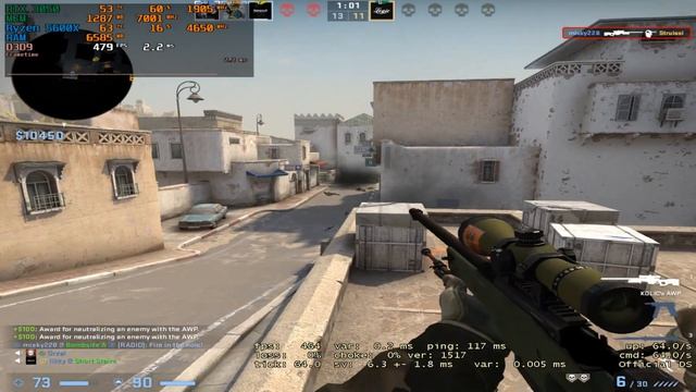 CS:GO : RTX 3050 8GB + Ryzen 5600X смотреть онлайн