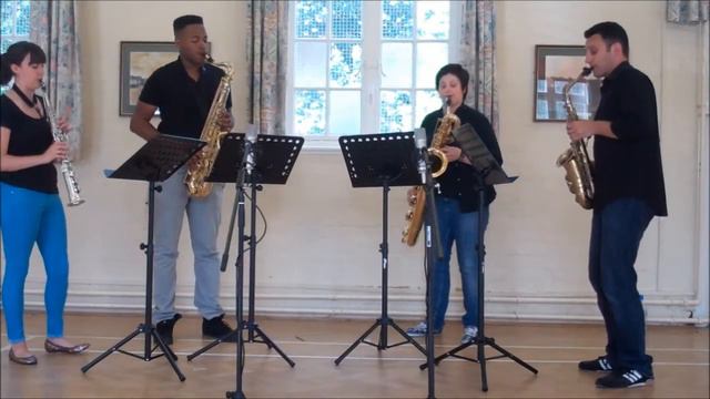 Anitra's Dance - Sax Quartet Sheet Music смотреть онлайн