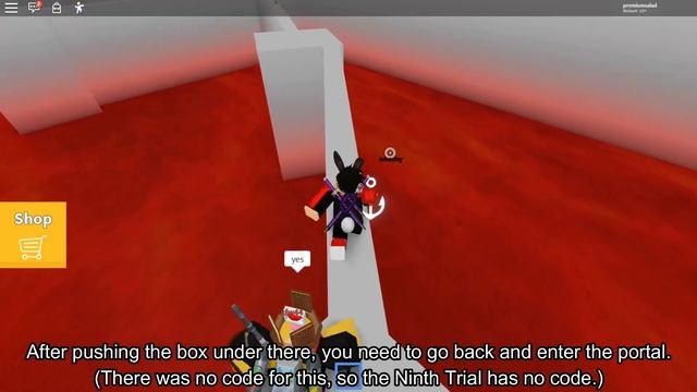 How to get the 12 SECRET TRIALS BADGE in BE CRUSHED BY A SPEEDING WALL! FEBRUARY 2020 CODE! [ROBLOX смотреть онлайн