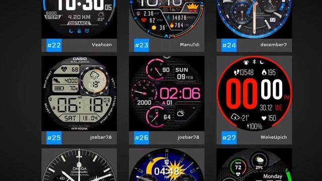 Top 50 Watch Faces For The Amazfit GTR (42mm) смотреть онлайн