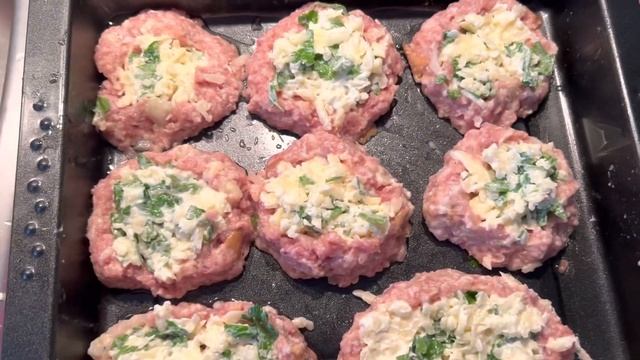 Вкусная домашняя котлета из фарша Котлета в духовке Как приготовить вкусные котлеты? Сырная котлет смотреть онлайн