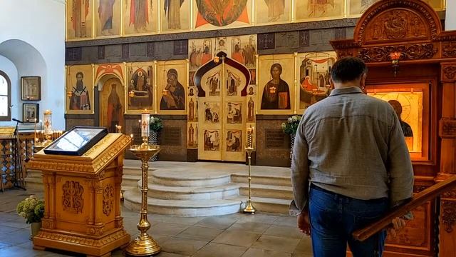 Неделя 12-я по Пятидесятнице. Предпразднство Успения Пресвятой Богородицы. Прп. Феодосия Печерского смотреть онлайн