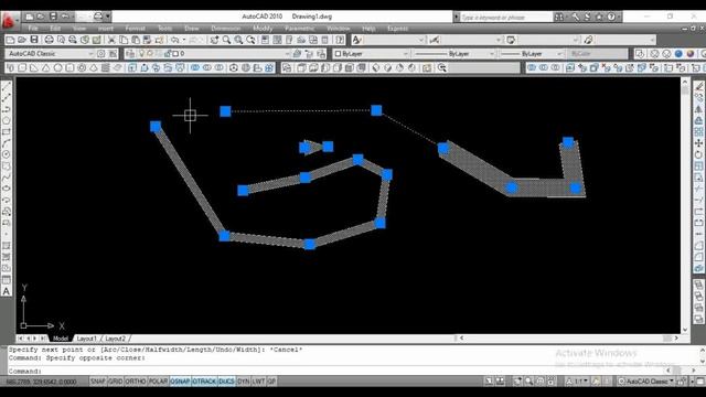 How to do "polyline command" in AutoCAD! 2D drafting AutoCAD@rsdraftanddesigners #hindi смотреть онлайн