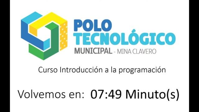 Clase 9 - Introducción a la Programación - Polo Tecnológico Mina Clavero смотреть онлайн
