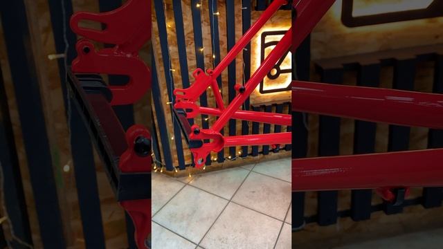 Фреймсет горного велосипеда Shulz Lone Ranger (2024) | Хромолевая рама и вилка в алом цвете смотреть онлайн