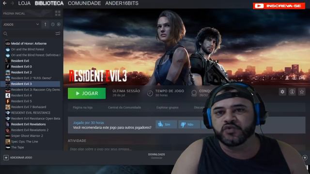 RESIDENT EVIL 3 - ESTOU REVOLTADO - DLC É UM LIXO!!! смотреть онлайн