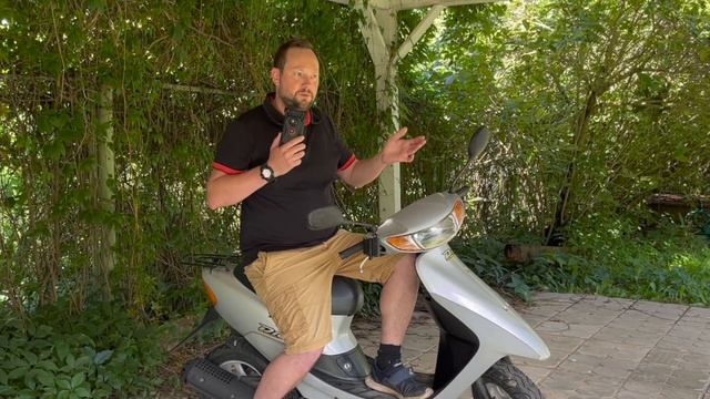 Мой первый скутер Honda Dio AF 34 смотреть онлайн