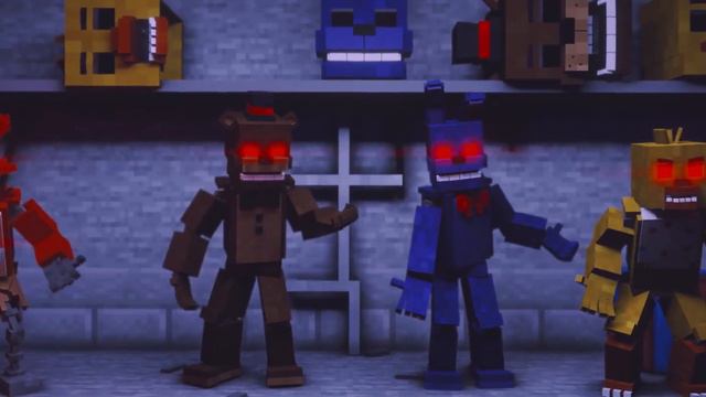 "Left Behind" | FNAF Minecraft Music Video (Song by DAGames) [Out Of Time Part 2] смотреть онлайн