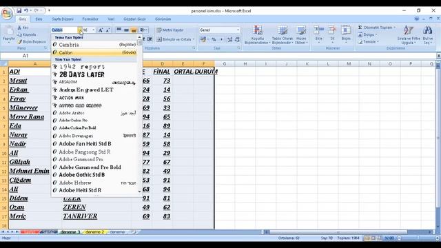 Excel 2007 dersleri, Pratik Excel kullanımı смотреть онлайн