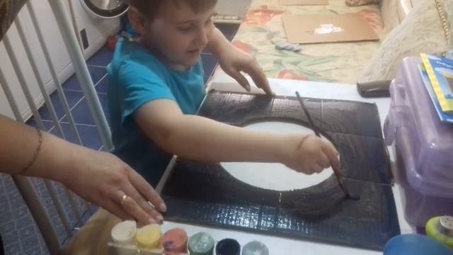 Поделка ко Дню Космонавтики. смотреть онлайн