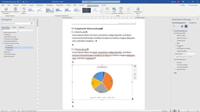 Diagramme direkt in Microsoft Word erstellen - Abschlussarbeiten schreiben (20) смотреть онлайн