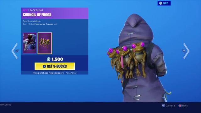 *NEW* COUNCIL OF FROGS BACKBLING IN FORTNITE! смотреть онлайн