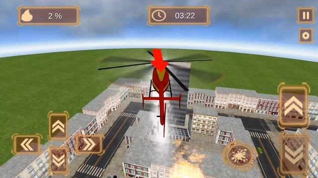 Modern Firefighter Helicopter Android Gameplay HD, fire helicopter water games смотреть онлайн