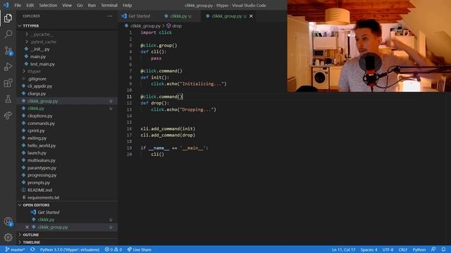 Python - Typer - Using Click смотреть онлайн