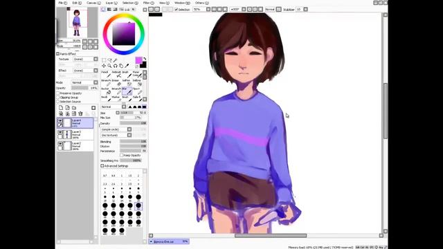 What kind of monster are you? [Undertale speedpaint] смотреть онлайн