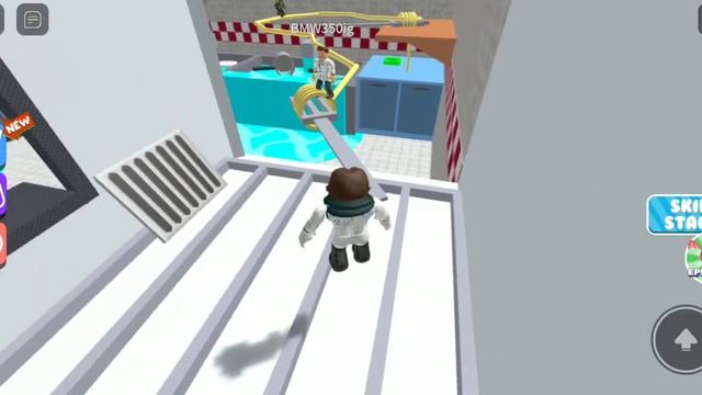 Играю в роблокс! Паркур он очень сложный! *Друг в бешенстве*? смотреть онлайн