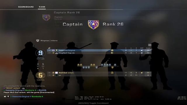 CSGO solo polo chill MM #9 смотреть онлайн