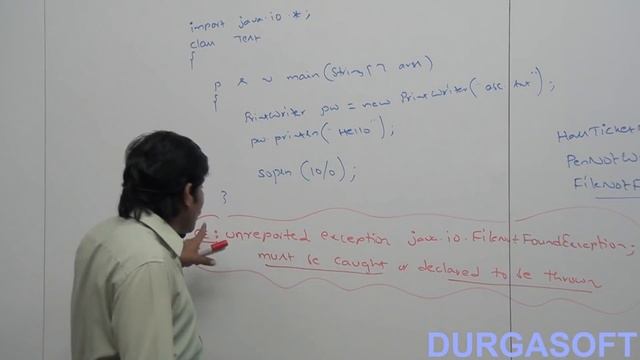 Difference between Checked exceptions and Unchecked exceptions смотреть онлайн
