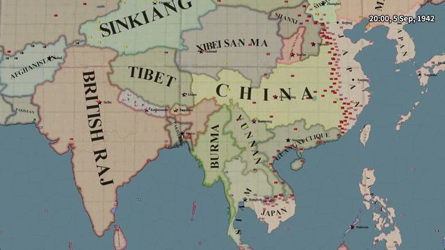 HOI4 TimeLapse - Communist in India смотреть онлайн