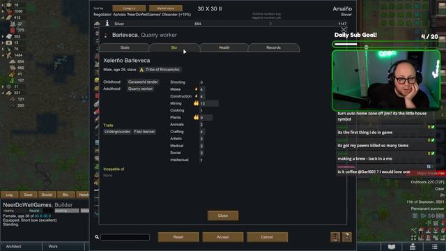 ☐ Rimworld 30 x 30 Challenge ☐ | Attempt 2 - Part 4 | QoL Mods & No DLC смотреть онлайн