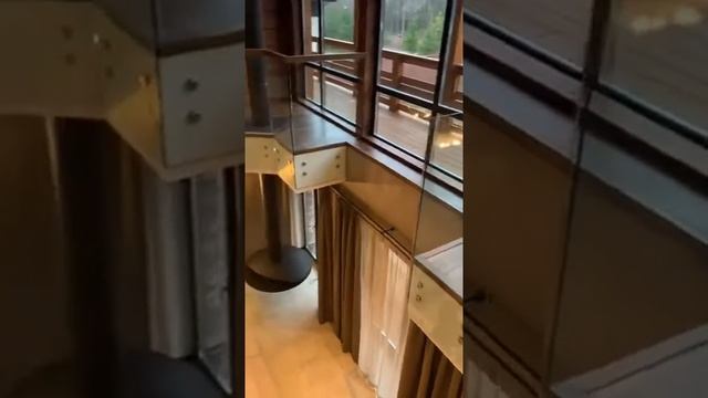 Подвесной камин Ellips в интерьере. смотреть онлайн