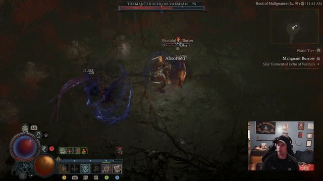 Varshan Diablo 4 with a weak WW Barb Build. Level 91. смотреть онлайн