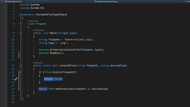 How to Validate the File Type of a File Using C# (Simple) смотреть онлайн
