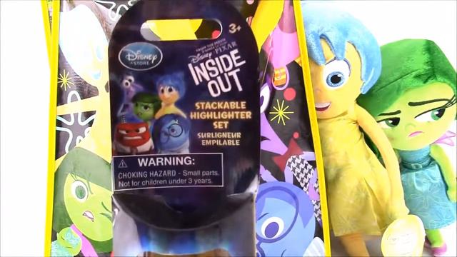 Disney Pixar INSIDE OUT Surprise Bag NEW TOYS FROM MOVIE and RILEY's 5 Emotions Unboxing Toy HAUL смотреть онлайн