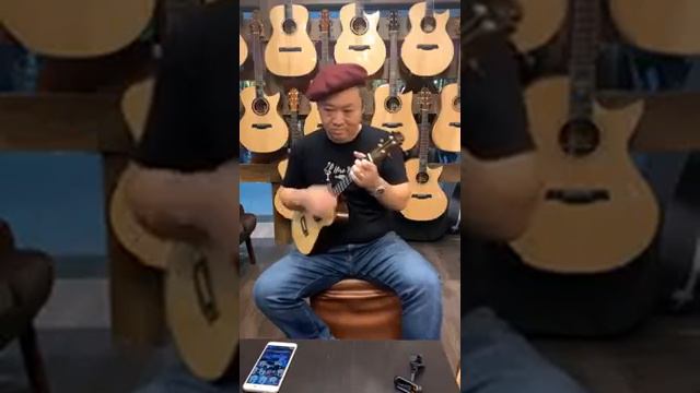 Jingle Bells (Ukulele Cover) - Daniel Purnomo on Island Series UT-MR SB G Maestro Tenor смотреть онлайн