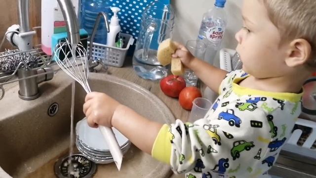 Готовлю с сыном простое и вкусное печенье смотреть онлайн