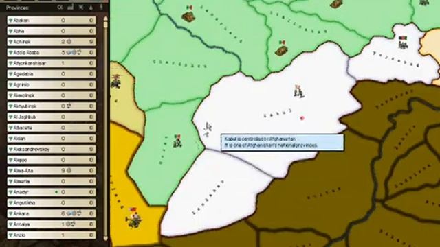 Hearts of Iron 2 Doomsday Armageddon - Assault on Afghanistan