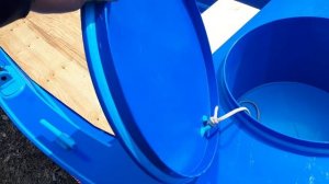 Лодка из ПНД.