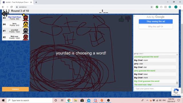 Skribbl.io - With my Minecraft Hoes and mops смотреть онлайн