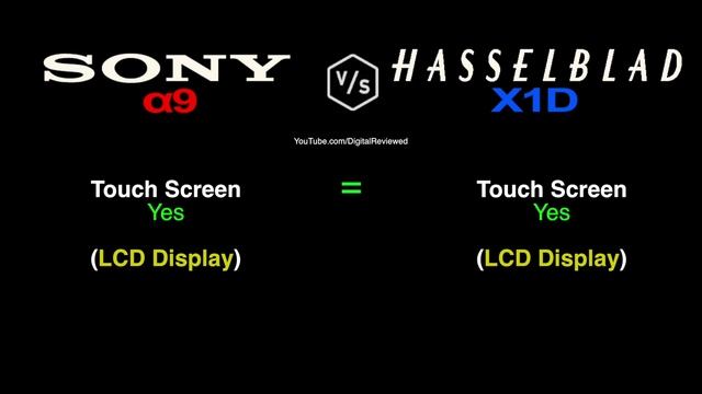 SONY Alpha α9 vs Hasselblad X1D смотреть онлайн