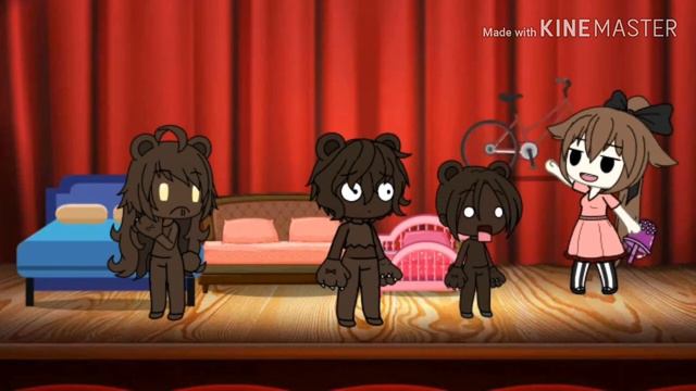 Маша и Медведи-Уральськая Пельмешка Gacha Life смотреть онлайн