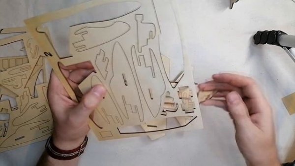 Сборная модель _Истребитель F15_, арт. P044