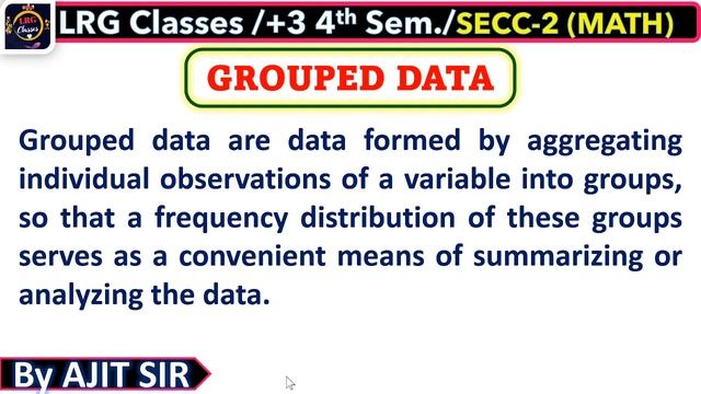 RAW AND GROUPED DATA IN ODIA | Quantitative Aptitude and Logical Thinking | CLASS-24 смотреть онлайн