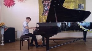 Исаак Беркович "Прелюдия" ми минор. Исполняет Конкус Сергей 13 лет.