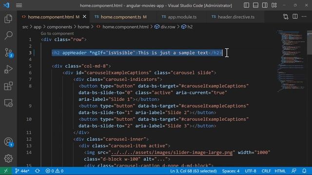44. *ngIf Stuctural Directive in Angular смотреть онлайн