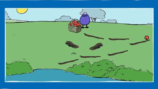 PBS Kids | Peep and The Big Wide World Games | Quack's Apples | Game For Kids and Children смотреть онлайн