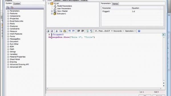 57 AUTODESK INVENTOR ilogic Tutorial ( iTrigger )
