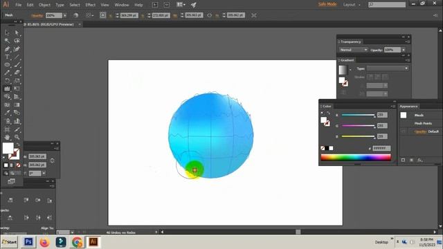Water color Backgroun-Effect-Adobe-illustrator-Design смотреть онлайн
