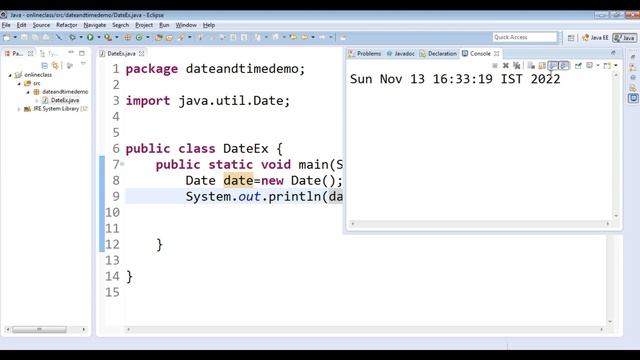Date class in Java | java.util.Date | Java Date and Time смотреть онлайн