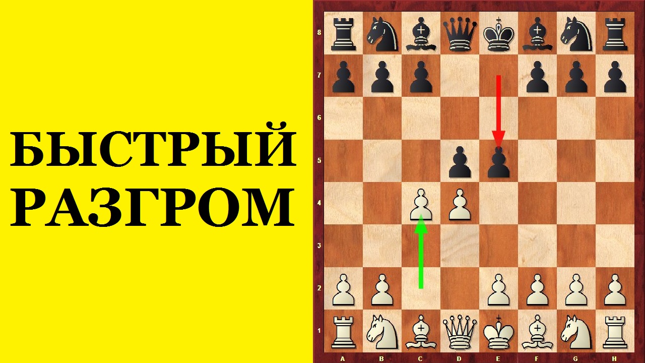Шахматы. КОНТРГАМБИТ АЛЬБИНА за белых. Школа шахмат d4-d5. смотреть онлайн