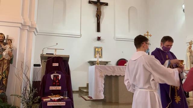 Св. Месса - вторник 23.02.2021 в 10.00 и Розарий смотреть онлайн