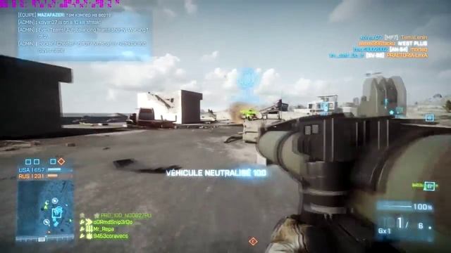 AMD Fx 8150 BE (CPU Usage Monitoring) on Battlefield 3 Multiplayer Large map Gameplay смотреть онлайн