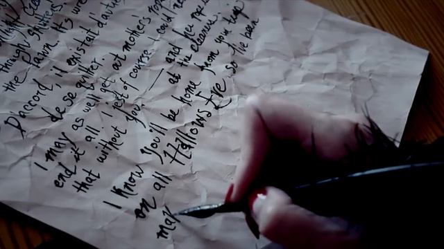 Spooktober- Morticia Writes to Gomez (ASMR soft spoken/quill scritching/paper) смотреть онлайн