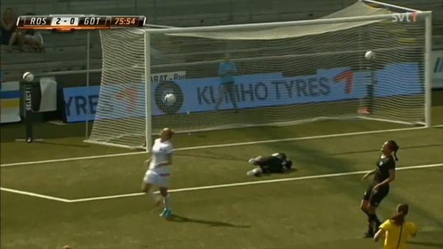 FC Rosengård 5 - 0 Kopparbergs/Göteborg FC 2014-06-014 смотреть онлайн