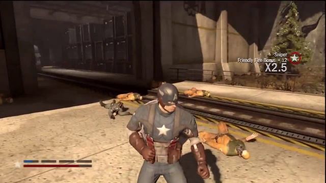 Captain America Super Soldier Play Through Part 12 смотреть онлайн